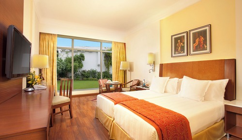 Deluxe-Zimmer, 2 Einzelbetten, Gartenblick (Executive Club Exclusive Twin)