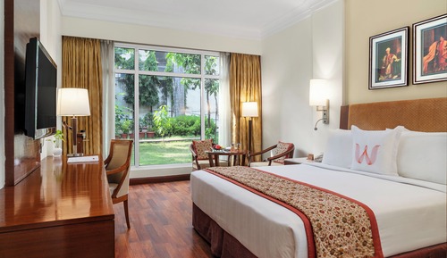 Deluxe-Zimmer, 1 King-Bett, Gartenblick (Executive Club Exclusive Double)