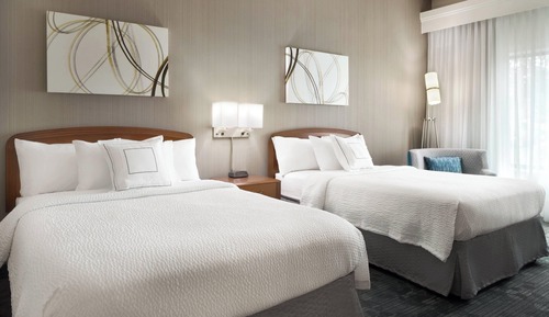 Zimmer, 2 Doppelbetten, Nichtraucher