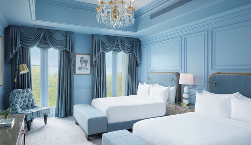 Zimmer, 2 Queen-Betten, barrierearm