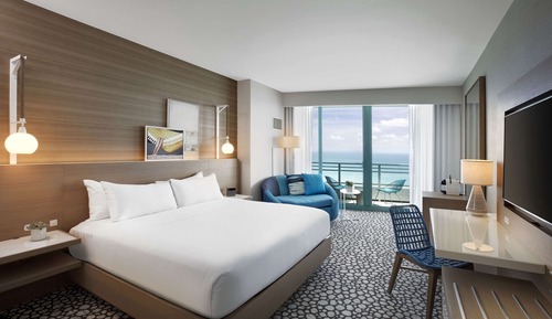 Zimmer, 1 King-Bett, Balkon