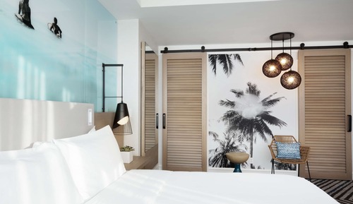 Penthouse, 1 King-Bett, Balkon, Meerseite