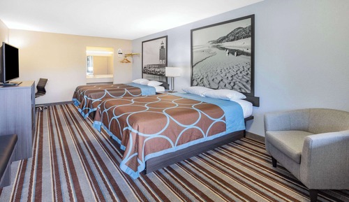 Zimmer, 2 Queen-Betten, Nichtraucher (Exterior Entrance)