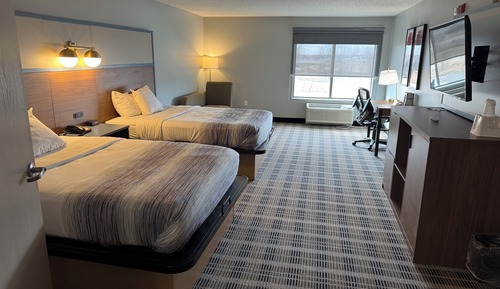 Zimmer, Mehrere Betten, barrierearm, Nichtraucher (Bathtub W/grab Bars)