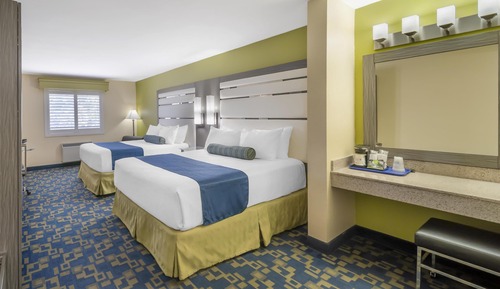 Standardzimmer, 2 Queen-Betten, Nichtraucher, Kühlschrank und Mikrowelle