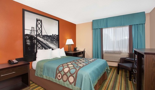 Zimmer, 1 Queen-Bett, barrierefrei, Nichtraucher (Mobility/Hearing)