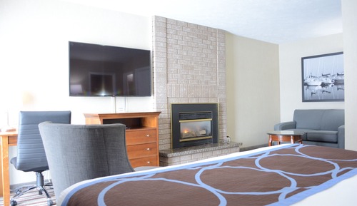Deluxe-Suite, 1 King-Bett, Nichtraucher (Street View, Lower Floor)
