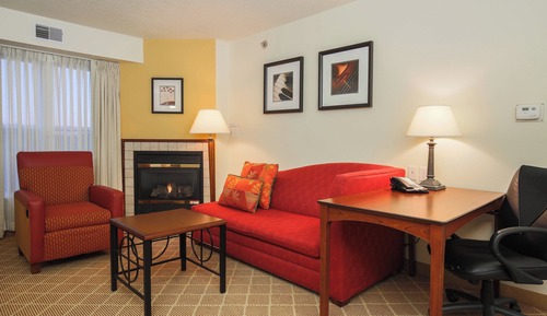 Studio, 1 King-Bett und Schlafsofa, Nichtraucher, Stadtblick (Fireplace)