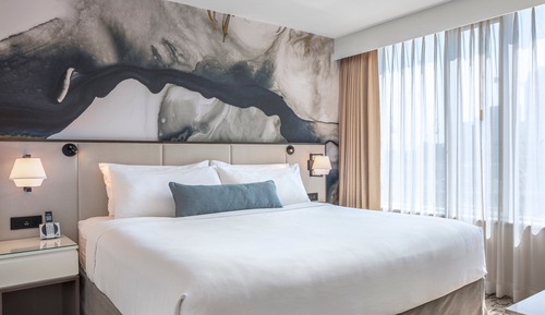 Suite, 1 King-Bett, Stadtblick