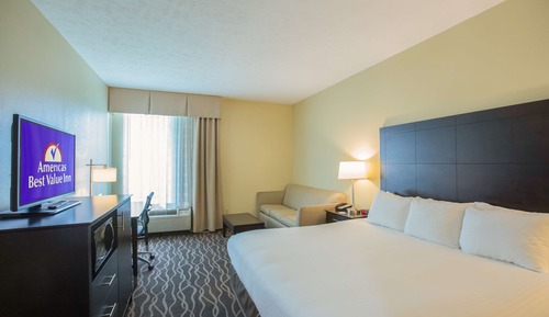 Zimmer, 1 King-Bett, barrierefrei, Nichtraucher (Roll in)