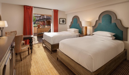 Zimmer, 2 Doppelbetten, Terrasse (Camelback View)