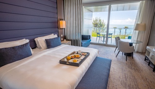 Junior-Suite, 1 King-Bett, Meerblick