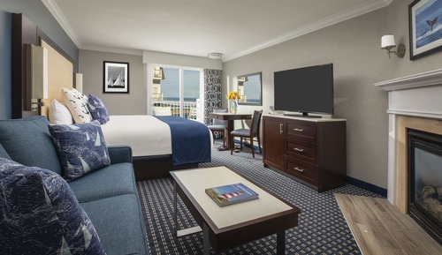 Deluxe-Zimmer, 1 King-Bett, Balkon, Meerblick