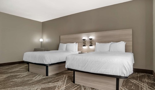 Standardzimmer, 2 Queen-Betten, barrierefrei, Badewanne