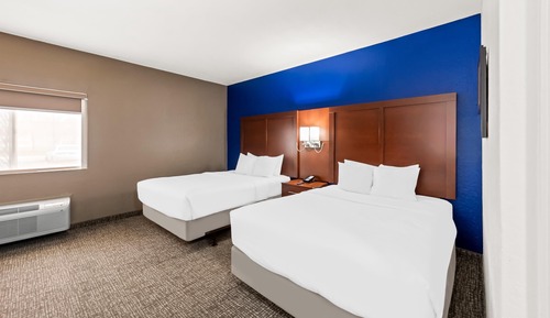 Zimmer, 2 Queen-Betten, Nichtraucher (Efficiency)