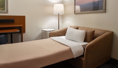 Studio, 1 King-Bett und Schlafsofa (Mobility/Hearing Access, Roll-In Shwr)