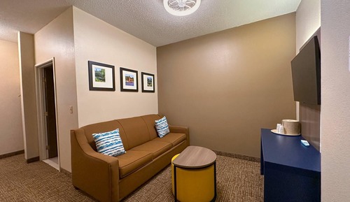 Suite, 1 Queen-Bett und Schlafsofa, barrierefrei, Nichtraucher