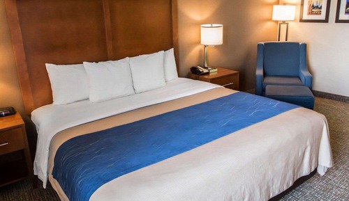 Standardzimmer, 1 King-Bett, barrierefrei, Nichtraucher (Roll-In Shower)