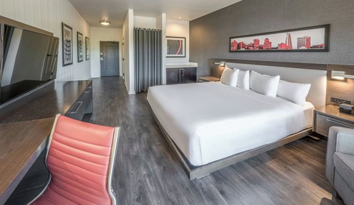 aloft, Zimmer, 1 King-Bett