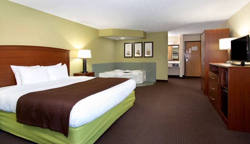 Suite, 1 King-Bett und Schlafsofa, Nichtraucher, Kamin (Jetted Tub)