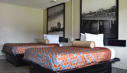 Zimmer, 2 Doppelbetten, Nichtraucher (Exterior Room)