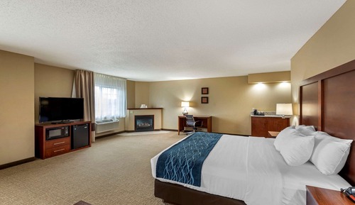 Zimmer, 1 King-Bett und Schlafsofa, Nichtraucher