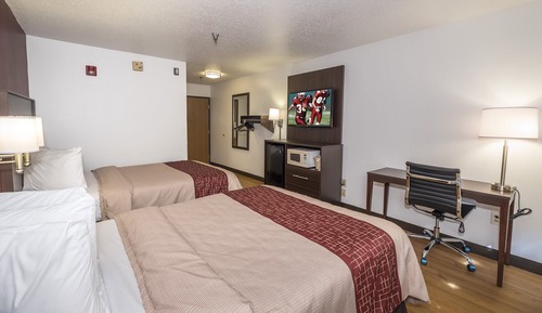 Deluxe-Zimmer, 2 Queen-Betten, barrierefrei, Nichtraucher (Roll-In Shower)