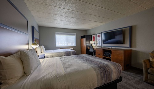 Zimmer, 2 Queen-Betten, Nichtraucher (Pet-Friendly)