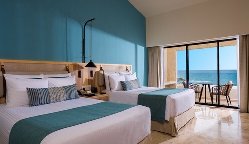 Club-Zimmer, 2 Doppelbetten, Meerblick (Preferred Club)