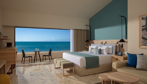 Club-Zimmer, 1 King-Bett, Meerblick (Preferred Club)