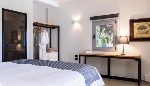 Familien-Suite, 2 Schlafzimmer, eingeschränkter Meerblick, zum Garten hin