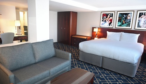 Premium-Zimmer, 1 King-Bett und Schlafsofa