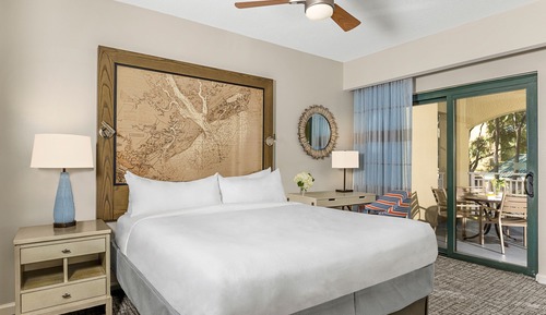 Villa, 2 Schlafzimmer, Nichtraucher, Blick auf den Innenhof (Mobility Accessible, Roll-In Shower)