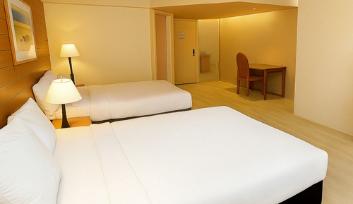 Comfort-Zimmer, 2 Queen-Betten