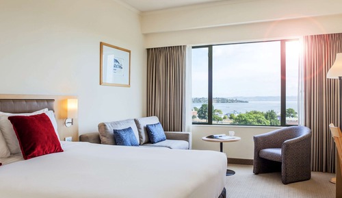 Zimmer, 1 King-Bett, Seeblick