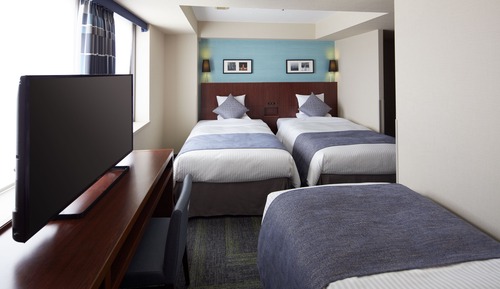 Standard-Dreibettzimmer, Nichtraucher (No cleaning Service)