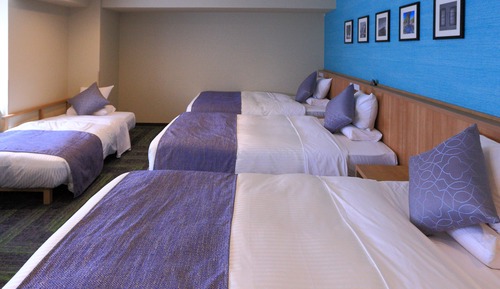 Standard-Vierbettzimmer, Nichtraucher (No cleaning Service)