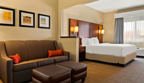 Suite 1 King Bed Non Smoking with 2 Person Sofa Bed