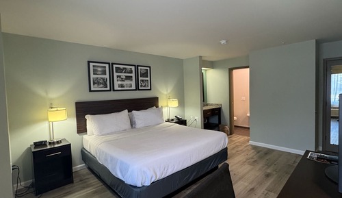 Suite, 1 King-Bett, barrierefrei, Nichtraucher (Mobility, Roll-In Shower)