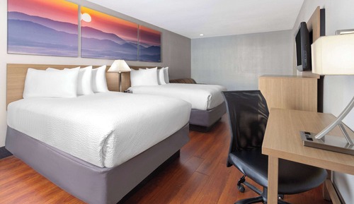 Deluxe-Zimmer, 2 Doppelbetten, Nichtraucher