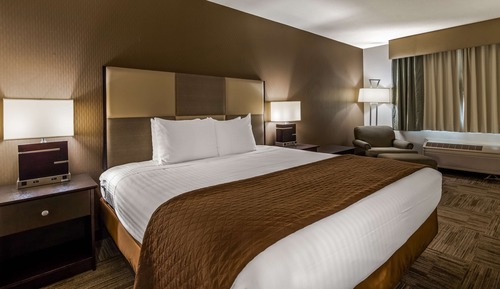 Standardzimmer, 1 Queen-Bett, barrierefrei, Kühlschrank und Mikrowelle