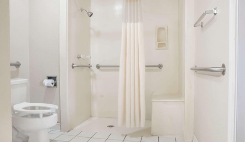 Zimmer, 1 King-Bett, barrierefrei, Nichtraucher (Roll-in Shower)