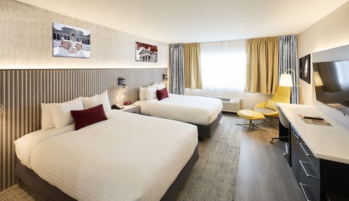 Standardzimmer, 2 Queen-Betten, barrierefrei, Turm