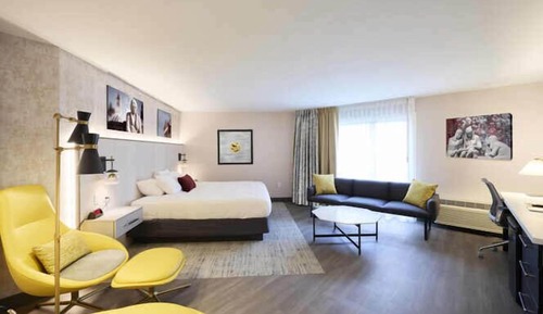 Premium-Zimmer, 1 King-Bett, Blick auf den Innenhof, Executive-Etage