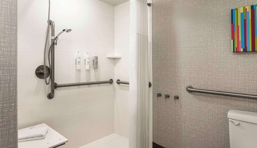 Suite, 1 King-Bett, barrierefrei (Roll-In Shower)