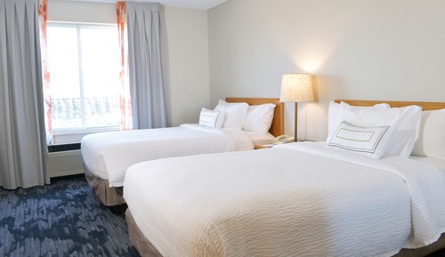 Zimmer, 2 Doppelbetten