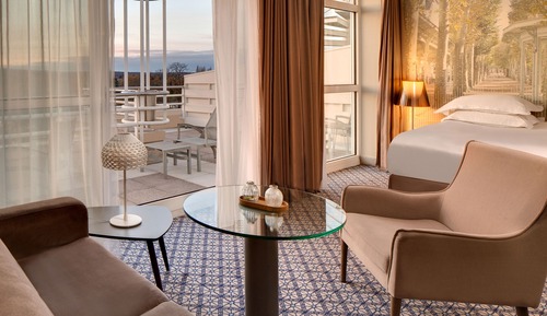 Deluxe-Zimmer, Terrasse, Parkblick