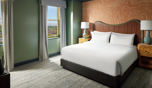 Zimmer, 1 King-Bett, Turm