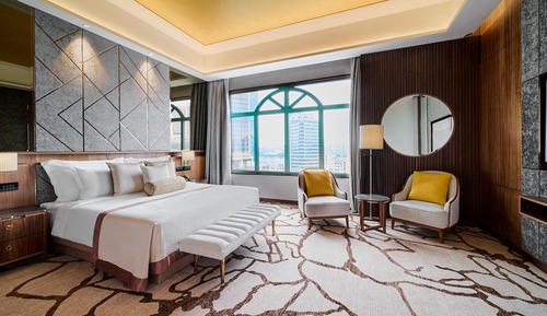 Premier-Suite, 1 Schlafzimmer, Zugang zur Business-Lounge, Executive-Etage (Suite)