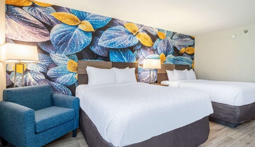 Zimmer, 2 Queen-Betten, Nichtraucher (Pet Friendly)